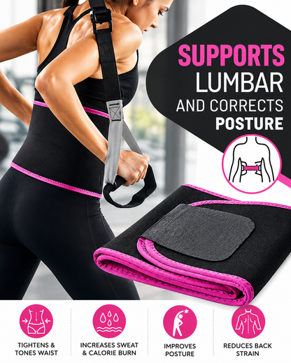 Adjustable Waist Trimmer Belt