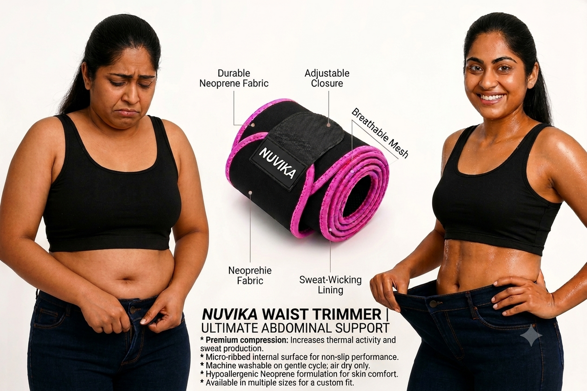 Adjustable Waist Trimmer Belt